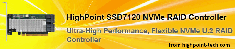 HighPoint SSD7120