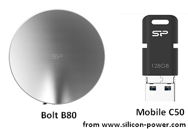 Review Of Silicon Power Bolt B80 & Mobile C50 - MiniTool