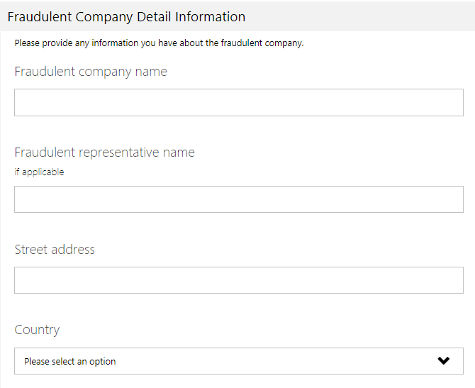report the tech support scams