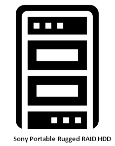 portable RAID hard drive