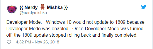 same issue on Twitter