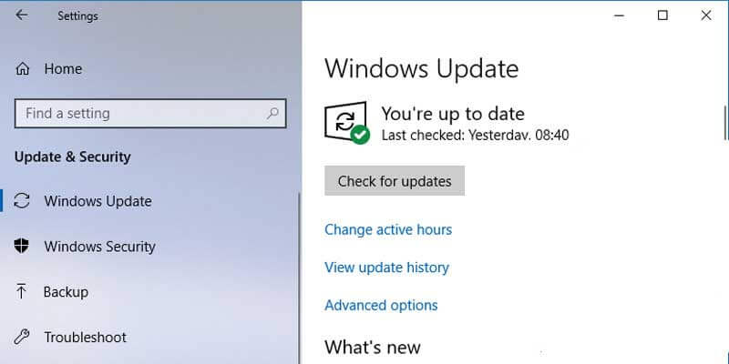 Windows 10 April 2019 Update