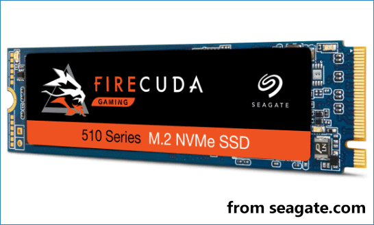 Seagate BarraCuda 510 and FireCuda 510 NVMe SSD