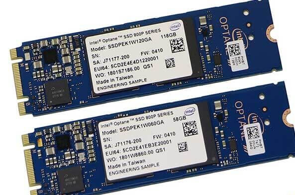 Intel Optane 800P SSD
