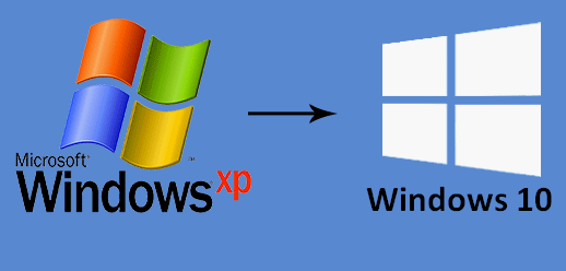 abandon XP for Windows 10