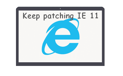 patching IE11