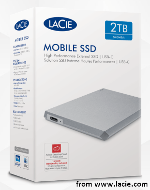 new LaCie mobile SSD