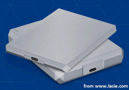 diamond-cut aluminum enclosure