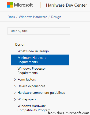 Minimum Hardware Requirements