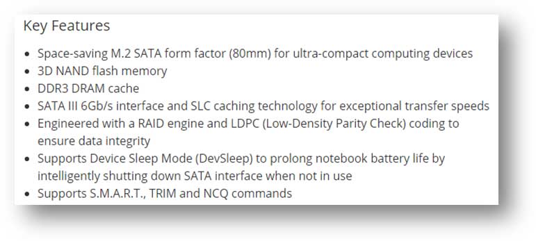 key features of 430S