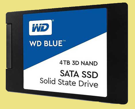 WD Blue 4TB 3D NAND SATA SSD