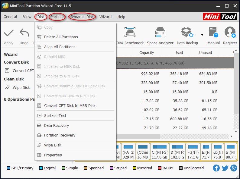 optimize your disk