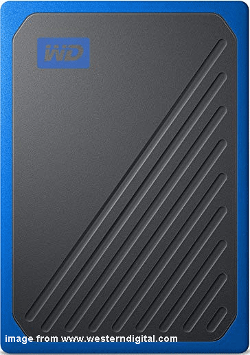 WD My Passport Go Cobalt SSD