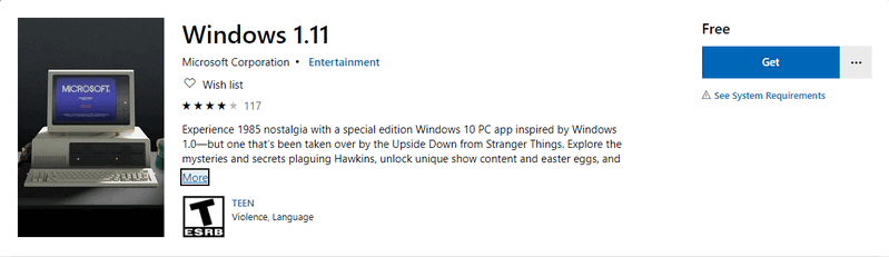 app in Microsoft Store