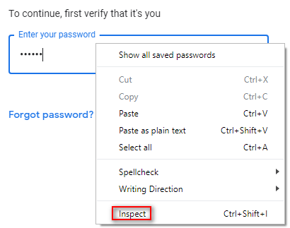 Inspect