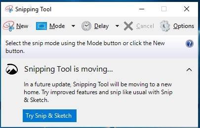 Snipping tool