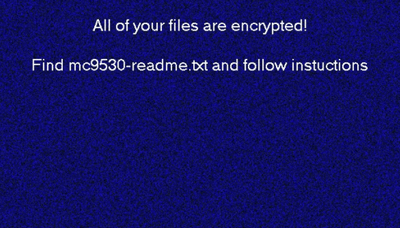 files encrypted