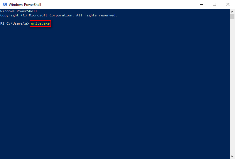 Windows PowerShell