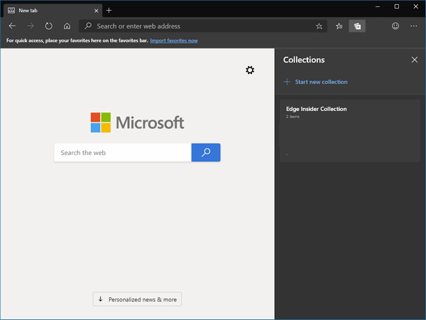 Edge Collections