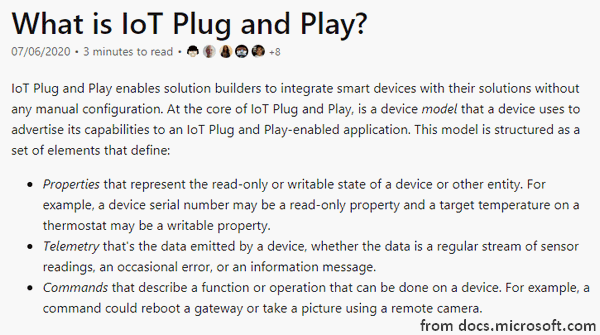 IoT Plug and Play