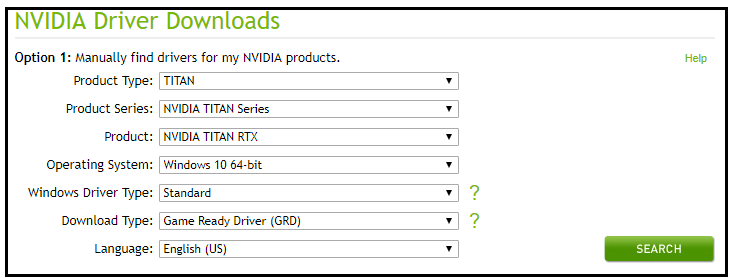 look for your graphics card driver 