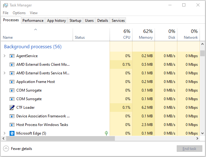 open Task Manager