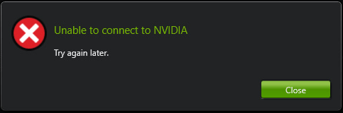 3 Ways to Fix Unable to Connect to Nvidia Error Windows 10/8/7 