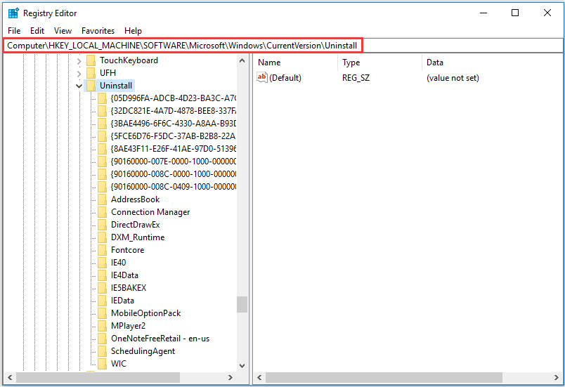 navigate to the specified folder