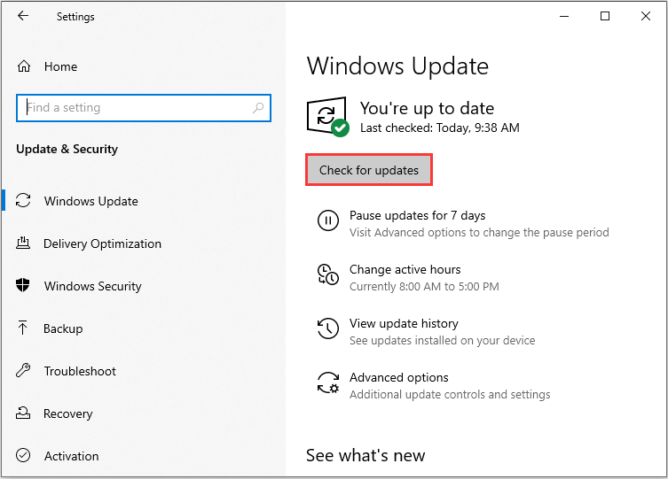 How To Fix That Windows Defender Update Failed On Windows 10 - MiniTool