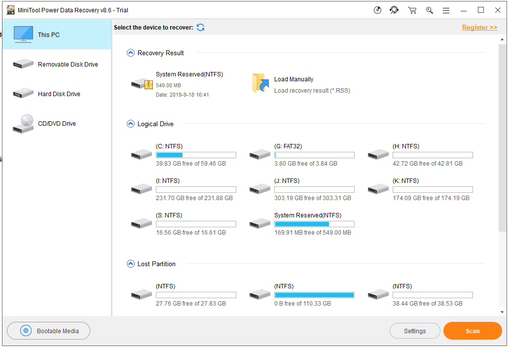 recover data Windows 10