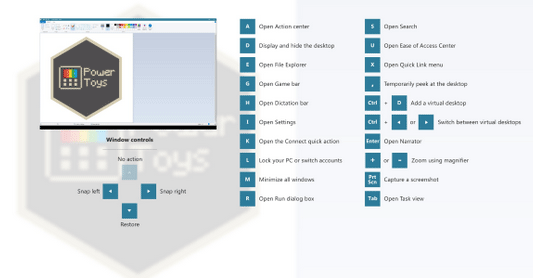 Windows key shortcut guide