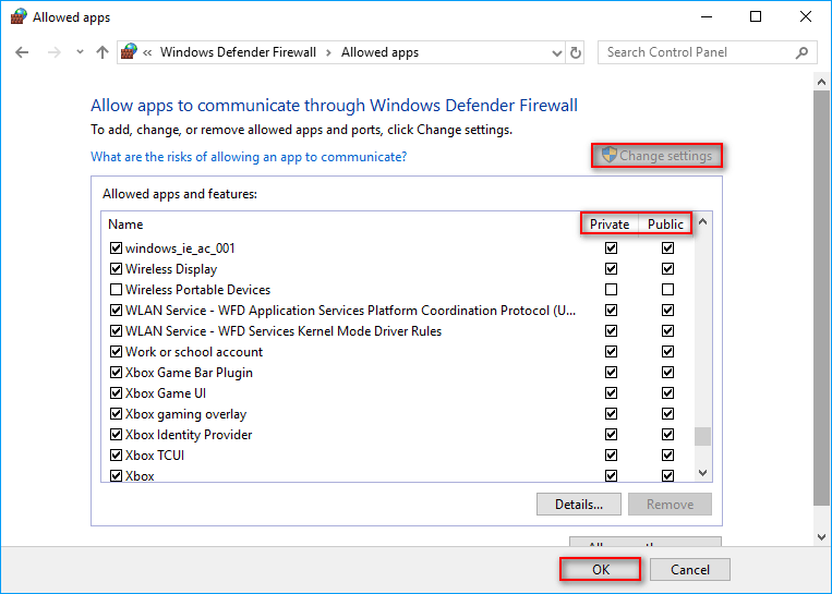 Windows Defender Firewall