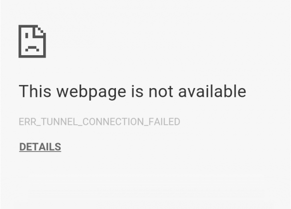 How to Fix the “ERR_TUNNEL_CONNECTION_FAILED” Error in Chrome - MiniTool