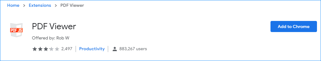 add PDF Viewer to Chrome