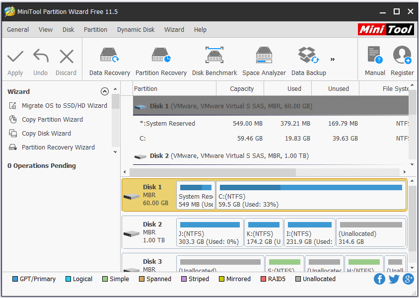 MiniTool Partition Wizard