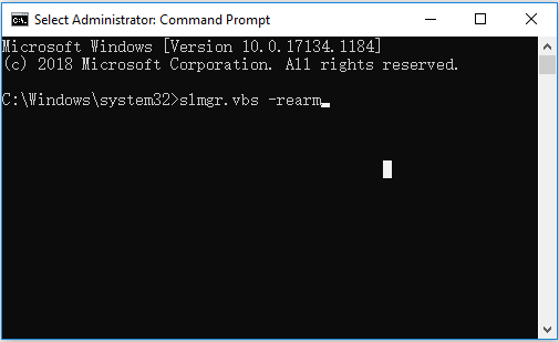 activate Windows 10 using Command Prompt