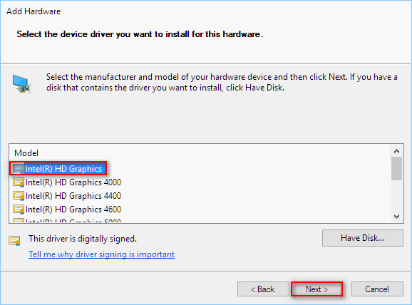 Intel HD Graphics