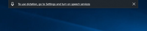 Voice typing