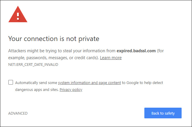 NET::ERR_CERT_DATE_INVALID