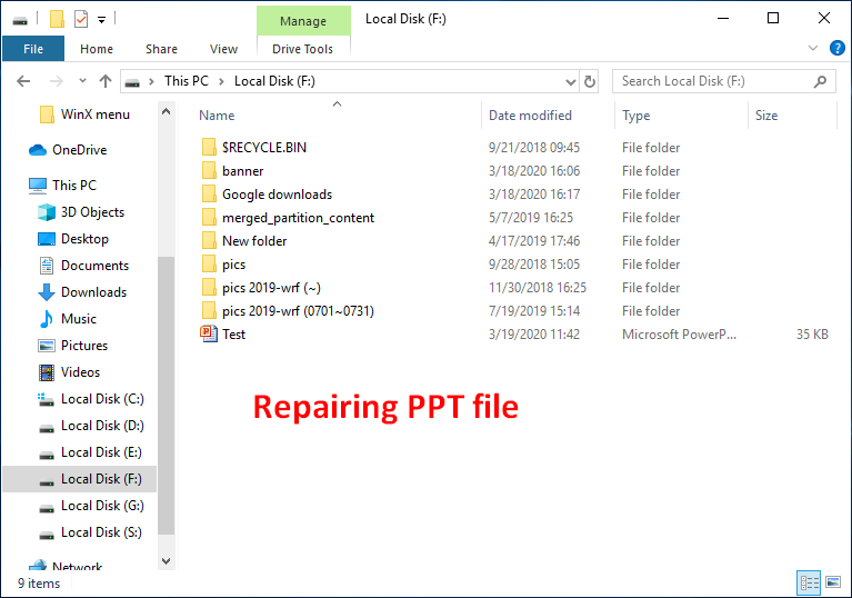 powerpoint presentation won't open repair repairing PPT files