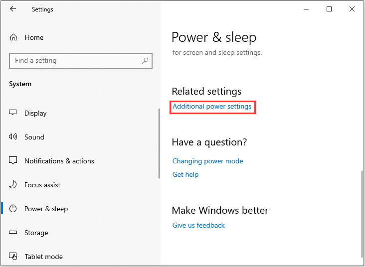 6 Ways to Open the Windows 10 Power Settings(Step by Step) - MiniTool