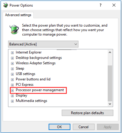 expand processor power management