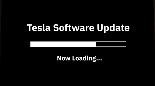 Tesla software update