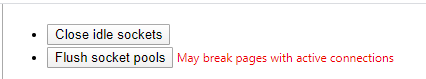 click Flush socket pools