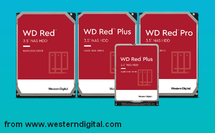 WD Red family