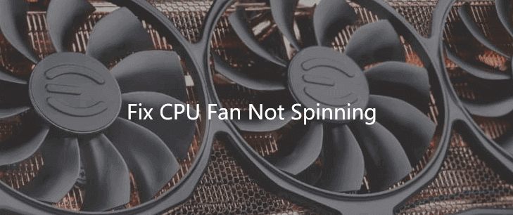 fix CPU fan not spinning