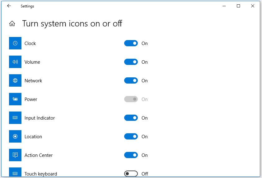show clock Windows 10