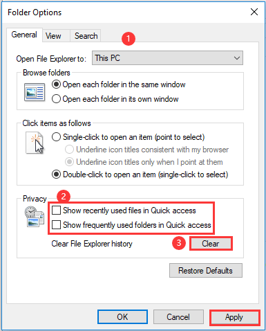 make the above changes