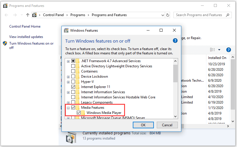remove Digital TV Tuner Device Registration application
