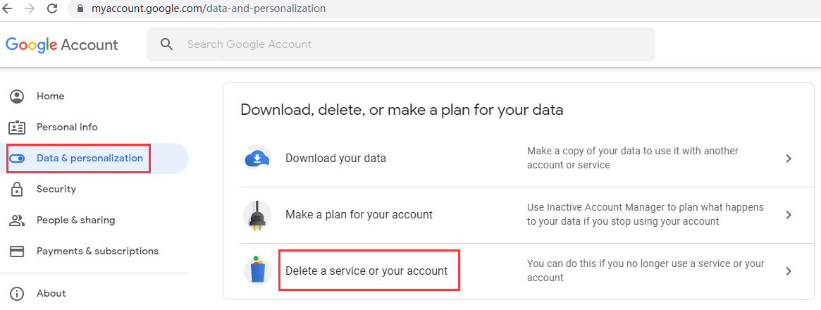 How To Delete Your Gmail Account Permanently 5 Steps Minitool How To Delete Your Gmail Account Permanently 5 Steps Minitool